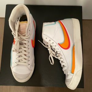 Nike Blazer Mid ‘77 Infinite White Kumquat women’s size 9